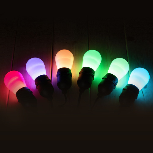 Multicolor string deals lights with remote